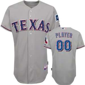  Texas Rangers Customized Authentic Road Cool Base On Field 