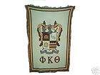 licensed phi kappa theta fraternity greek blanket new 