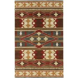  Sante Fe Collection Southwestern Style Wool Area Rug 2.60 