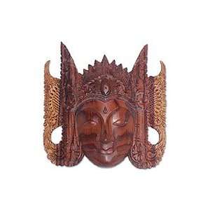  NOVICA Wood mask, Bali Opera Queen Home & Kitchen