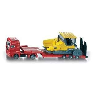  Flatbed Truck with Road Paver (187 scale) by Siku Toys & Games