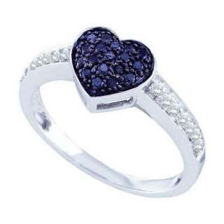 Cheap .34 ct Diamond Heart Engagement Ring 10k Gold  