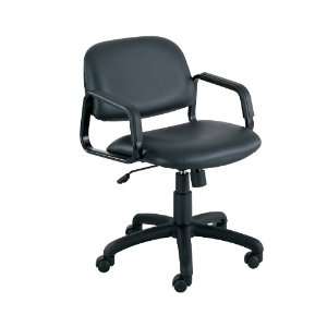  Safco Cava® Collection Vinyl Mid Back Chair: Office 