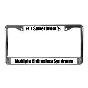  Chihuahua Pets License Plate Frame by CafePress 
