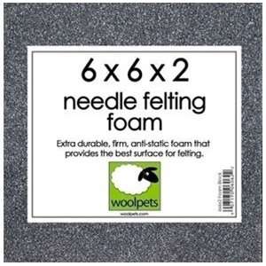  Needle Felting Foam Pad   6x6x2 Arts, Crafts & Sewing