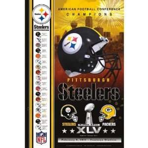   Steelers 2010 AFC Conference Champions Poster