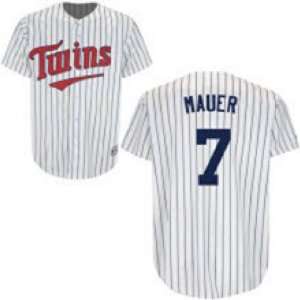  Joe Mauer Jersey   Minnesota Twins #7 Joe Mauer Replica 
