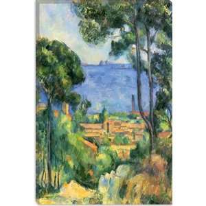  Forest of Trees by Paul Cezanne Canvas Painting 