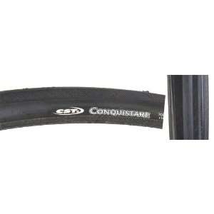  CST Conquistadore Tire, 700c x 25c, Folding, Black/Black 