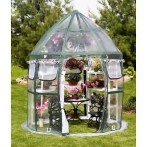  Conservatory Clear 86 Diameter Easy Pop Up Backyard Greenhouse 