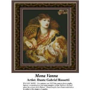  Mona Vanna, Cross Stitch Pattern PDF Download Available 