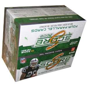  2008 Score Football Box   36 packs (7 cards/pack): Sports 