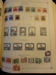35 BELGIUM STAMPS FROM SCOTT INT ALBUM PAGE 1895 1918  