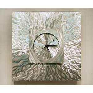   Vortex Wall Clock, Contemporary Metal Art Abstract Modern Wall Decor