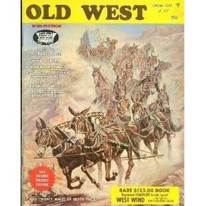  Old West Magazine Winter 1966 Death Valley Geronimo 