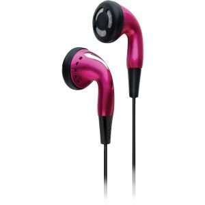  GB0940 Pink Colortunes Fashion Earbuds with Volume Control 