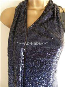 NEW Karen Millen LTD EDITION Sequin Party Dress Sz 6 16  