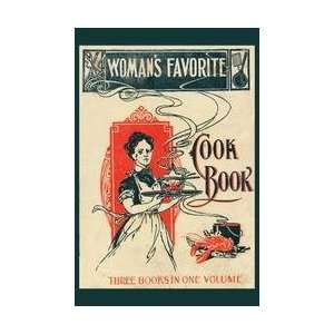  Womans Favorite Cook Book 20x30 poster: Home & Kitchen