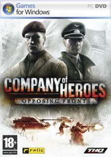 COMPANY OF HEROES OPPOSING FRONTS PC XP/VISTA BRAND NEW 752919493267 