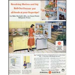   Ad General Electric Refrigerator Freezer with revol: Everything Else