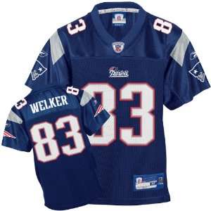   England Patriots Wes Welker Youth Replica Jersey: Sports & Outdoors