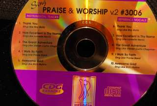 Christian Gospel Faith Religious Karaoke Pack CD+G 24 discs Pridds 