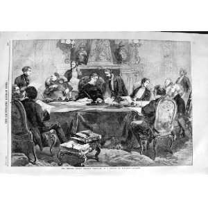   1859 EMPRESS REGENT EUGNIE COUNCIL MINISTERS MEETING