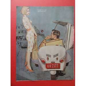  art by coby whitmore, 1959 Print Art (the casanova car 