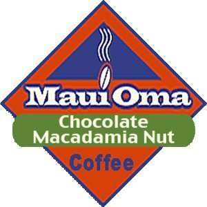 Hawaii Maui Oma Coffee 8 oz. Ground Chocolate Macadamia Decaf