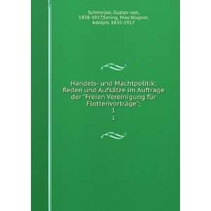   von, 1838 1917,Sering, Max,Wagner, Adolph, 1835 1917 Schmoller Books