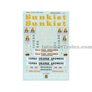  Microscale N Scale Business & Commercial Signs Decal Set 