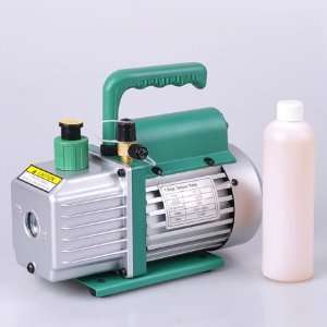  AC Refrigerant Vacuum Pump 3 CFM Single Stage Rotary Vane 