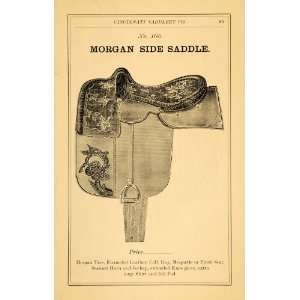   Saddle No 105 Calf Moquette Hog   Original Print Ad