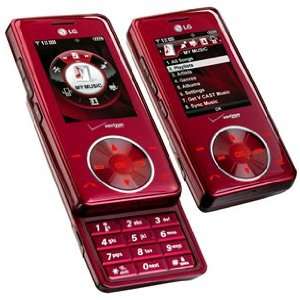   Cell Phone. Camera, Bluetooth, for Cricket (Red): Electronics
