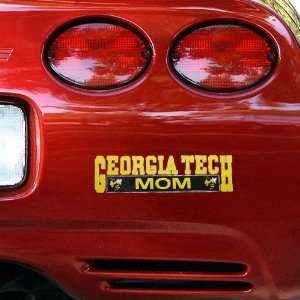 NCAA Georgia Tech Yellow Jackets Mom Car Decal: Automotive
