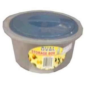  Bulk Buys HT884 Oval Storage Box   Pack of 24: Home 