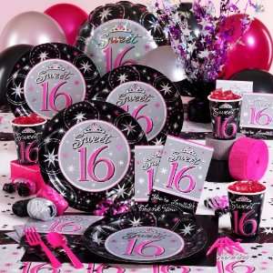  Sweet 16 Sparkle Deluxe Party Pack for 8: Toys & Games