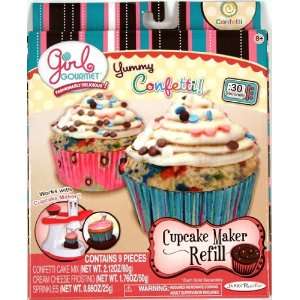  Girl Gourmet Cupcake Maker Refill in Yummy Confetti!: Toys 