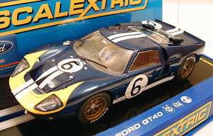 Scalextric C3097 Ford GT40 Le Mans 1966 Andretti 1/32  