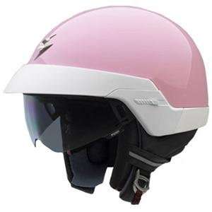  Scorpion EXO 100 Solid Helmet   Medium/Pink: Automotive