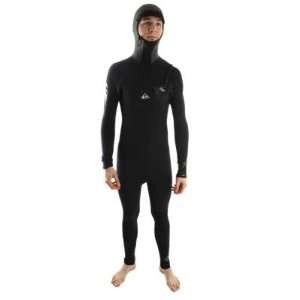  Quiksilver Cypher 4/3 Hooded Wetsuit 2011   Small: Sports 