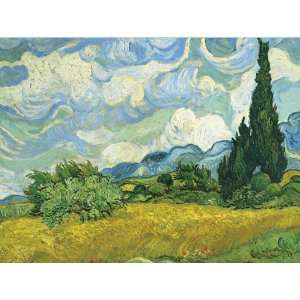  Vincent van Gogh Wheat Field with Cypresses Puzzle Toys & Games
