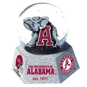  Alabama Crimson Tide Musical Mascot Water Snow Globe #2 