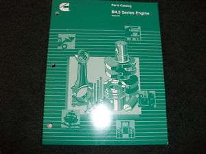 Cummins B4.5 industrial engines parts catalog manual  