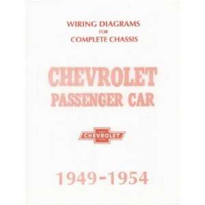   : 1949 1952 1953 1954 CHEVROLET Wiring Diagrams Schematic: Automotive
