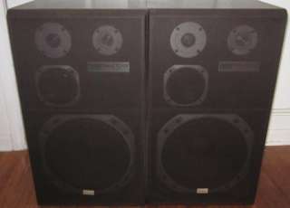 Vintage Sansui PM C100II 4 Way 4 Speaker System 260 Watt 8 Ohm 12 