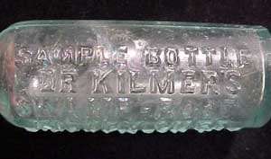 Dr Kilmers Swamp Root Kidney Cure Sample Bottle Bing.NY  