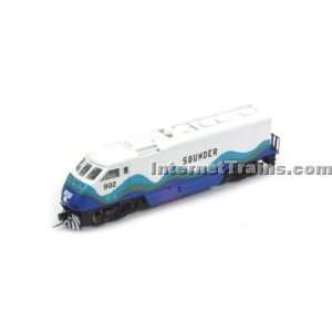  Athearn N Scale Ready to Roll F59PHI   Sounder #902 Toys 