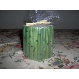  Ginger   Lily Scented Pillar Candle