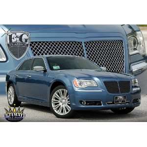 CHRYSLER 300 2011 2012 BLACK ICE MESH UPPER GRILLE W/PAINTED SURROUND